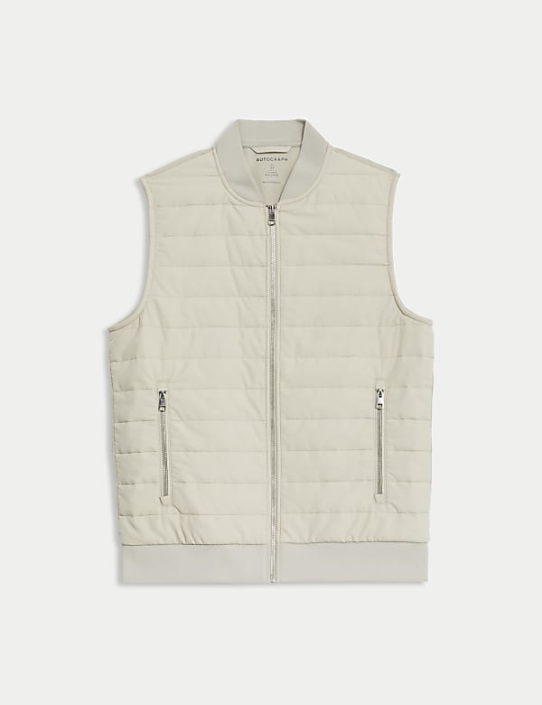Cotton Rich Zip Up Quilted Gilet with Stormwear&trade; - KG