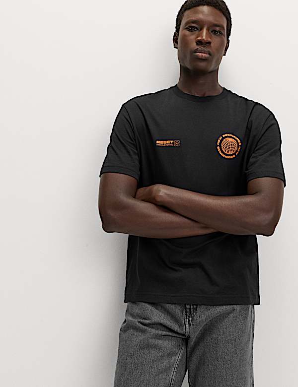 Pure Cotton Graphic T-Shirt - CH