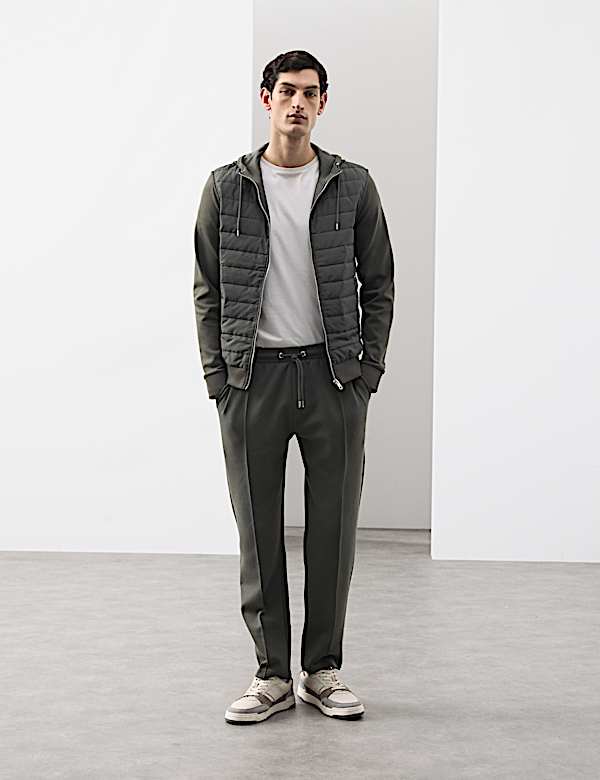 Cotton Rich Zip Up Hooded Jacket with Stormwear™