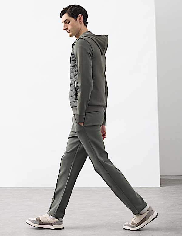 Cotton Rich Zip Up Hooded Jacket with Stormwear™