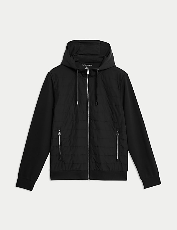 Cotton Rich Zip Up Hooded Jacket with Stormwear™ - NZ