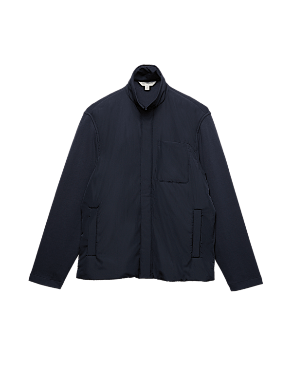 Regular Fit Cotton Rich Hybrid Jacket