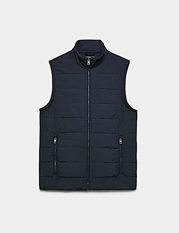 Regular Fit Cotton Rich Hybrid Gilet - TW