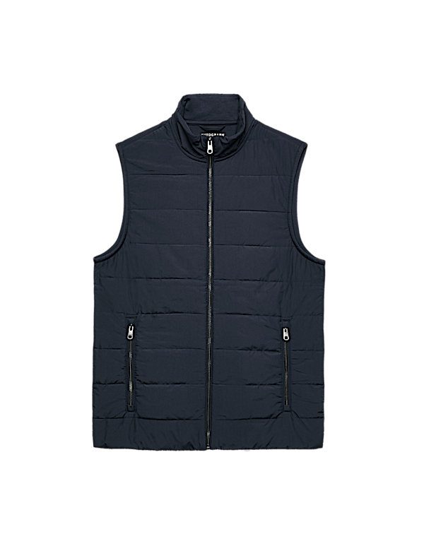 Regular Fit Cotton Rich Hybrid Gilet