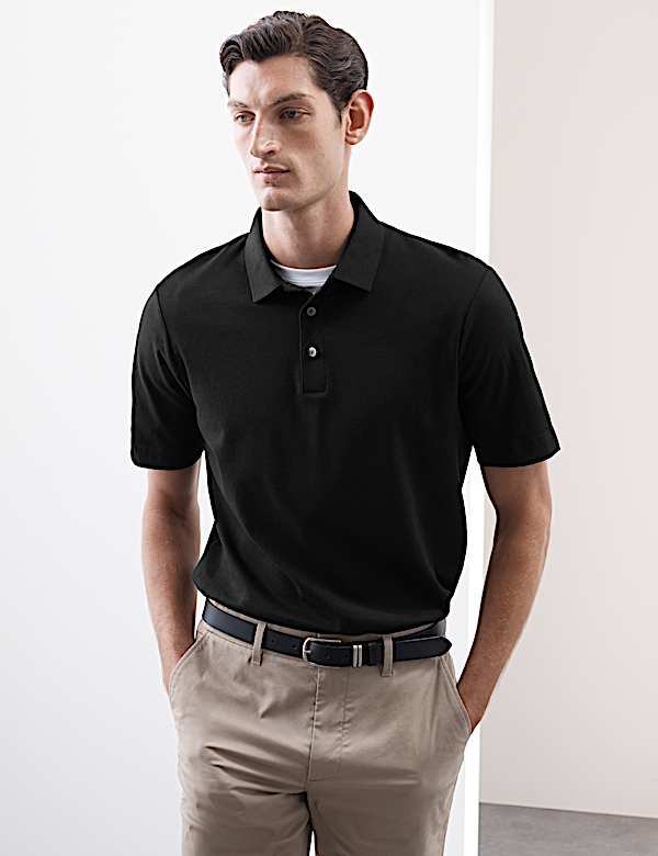 Cotton Rich Coolmax&reg; Polo Shirt - FI