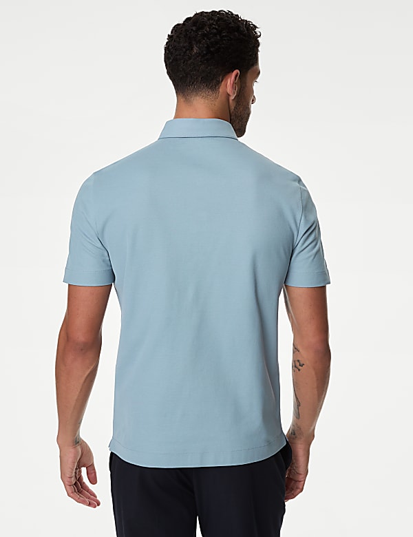 Pure Cotton Micro Pique Polo shirt