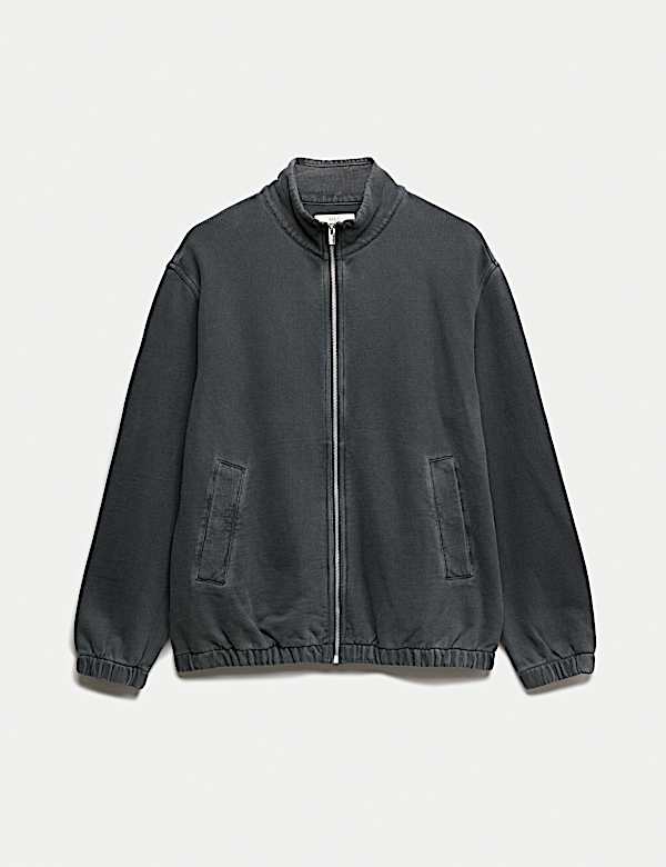 Veste de coach 100 % coton teint en pi&egrave;ce - BE