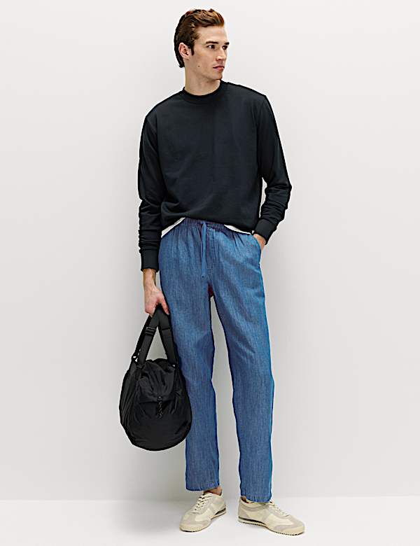 2 Pack Cotton Rich Crew Neck Sweatshirts - CA