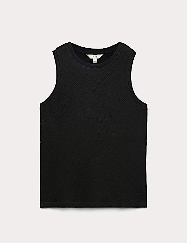 Cotton Rich Knitted Vest - SK