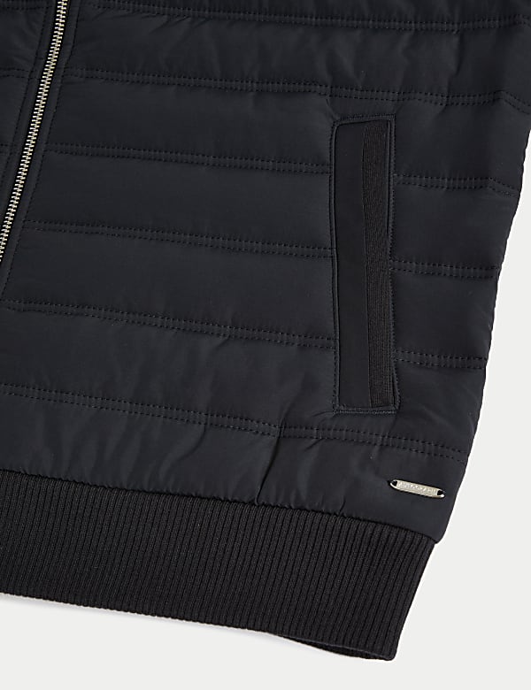 Cotton Blend Quilted Gilet