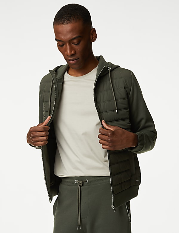 Quilted Hoodie