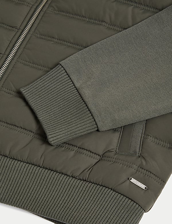 Quilted Hoodie