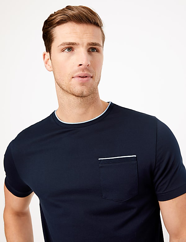 Premium Cotton Crew Neck T-Shirt