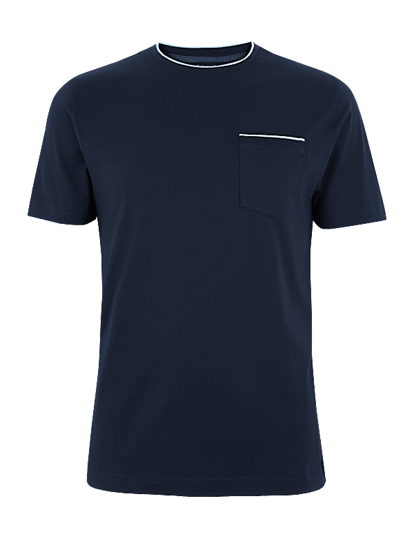 Premium Cotton Crew Neck T-Shirt