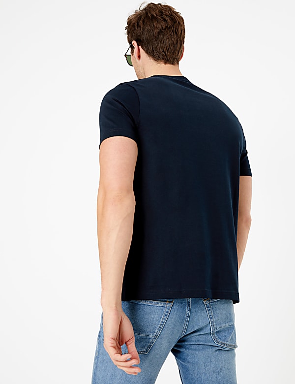 Premium Cotton Circle Graphic T-Shirt