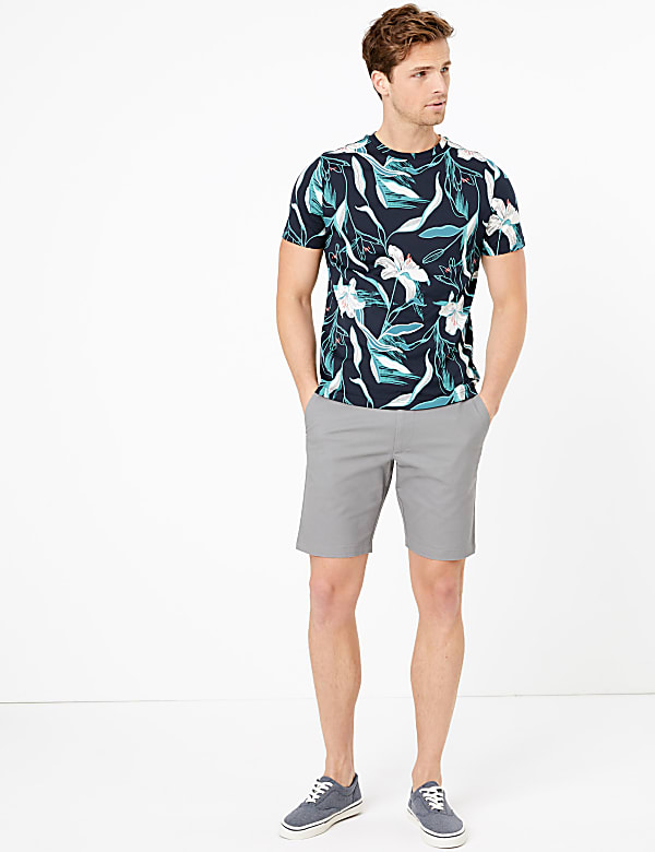 Premium Cotton Slim Fit Print T-Shirt