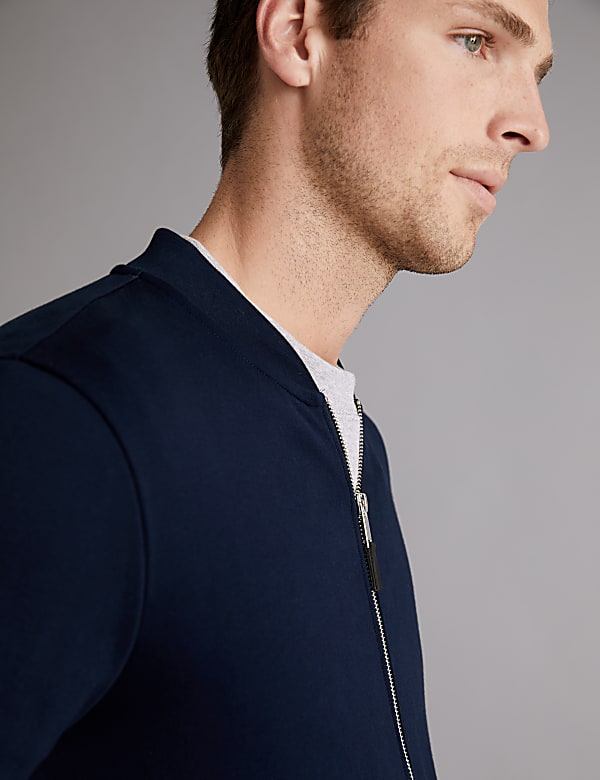 Premium Cotton Bomber Jacket