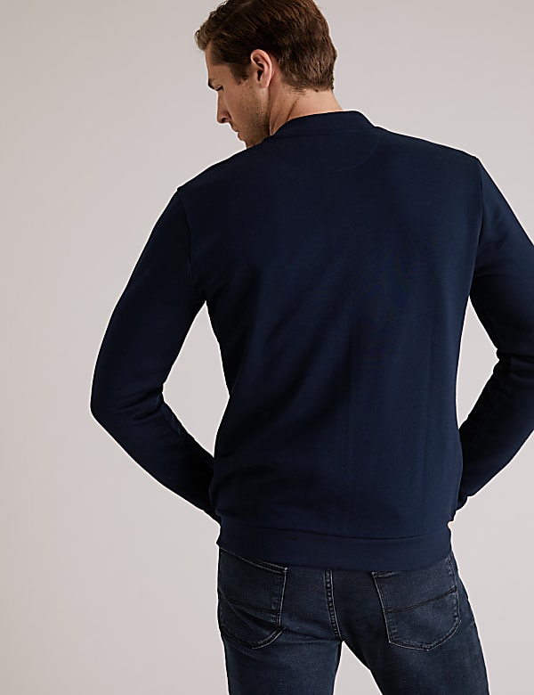 Premium Cotton Bomber Jacket