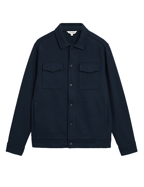 Premium Cotton Textured Overshirt