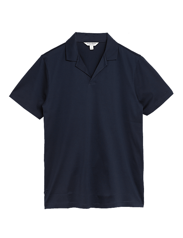 Premium Cotton Revere Polo Shirt