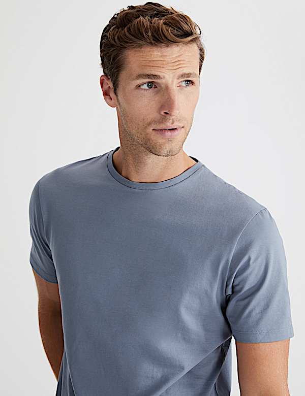 Pure Supima® Cotton Crew Neck T-shirt