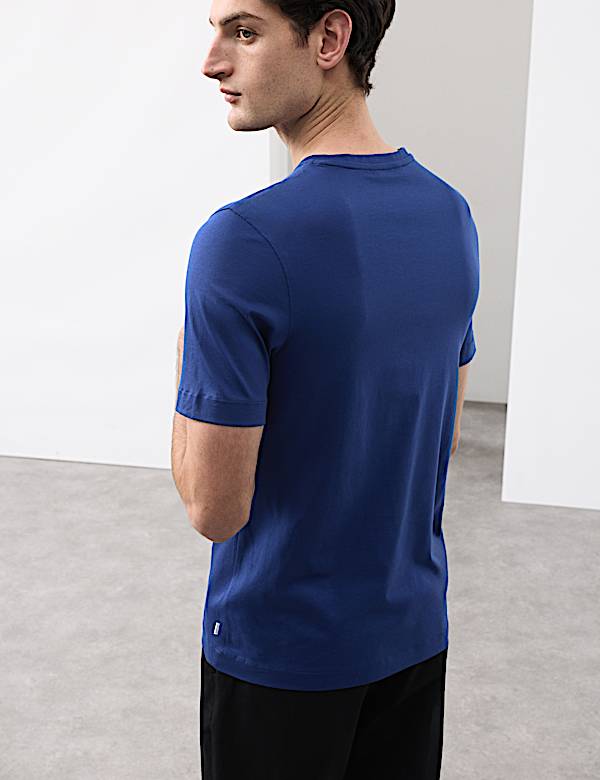 Pure Supima&reg; Cotton Performance Crew Neck T-shirt - CA