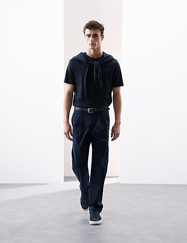 Pure Supima® Cotton Crew Neck T-shirt