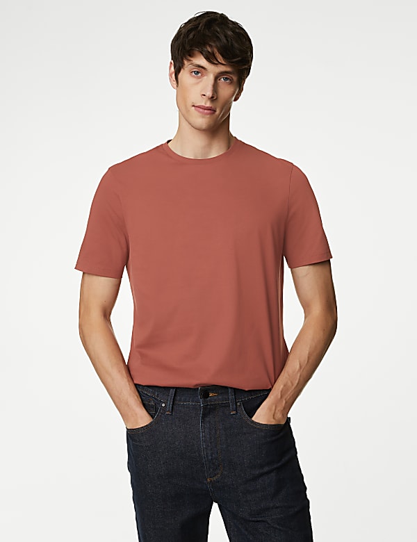 Pure Supima® Cotton Crew Neck T-shirt