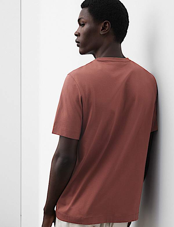 Pure Supima&reg; Cotton Performance Crew Neck T-shirt