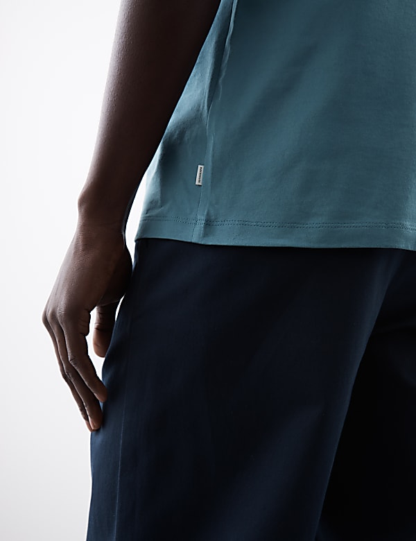 Pure Supima® Cotton Performance Crew Neck T-shirt