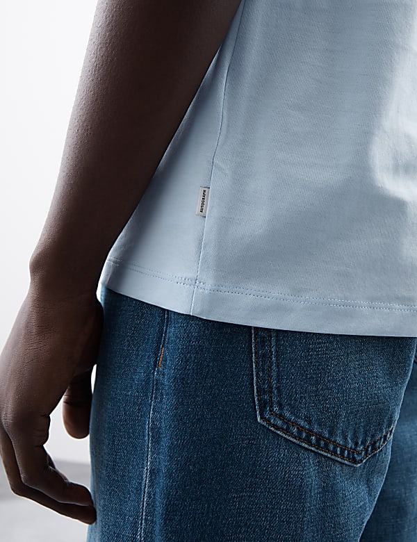 Pure Supima&reg; Cotton Performance Crew Neck T-shirt