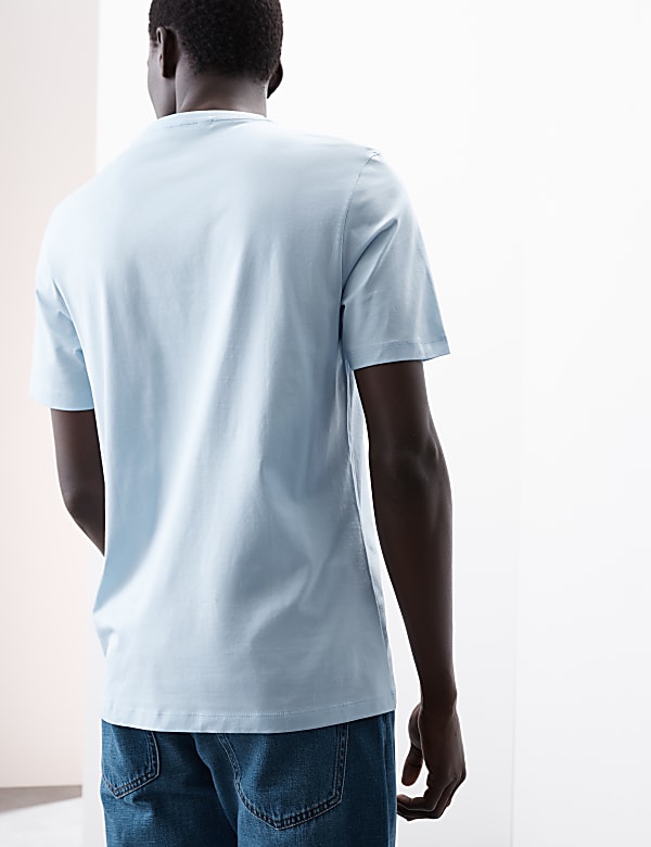 Pure Supima&reg; Cotton Performance Crew Neck T-shirt