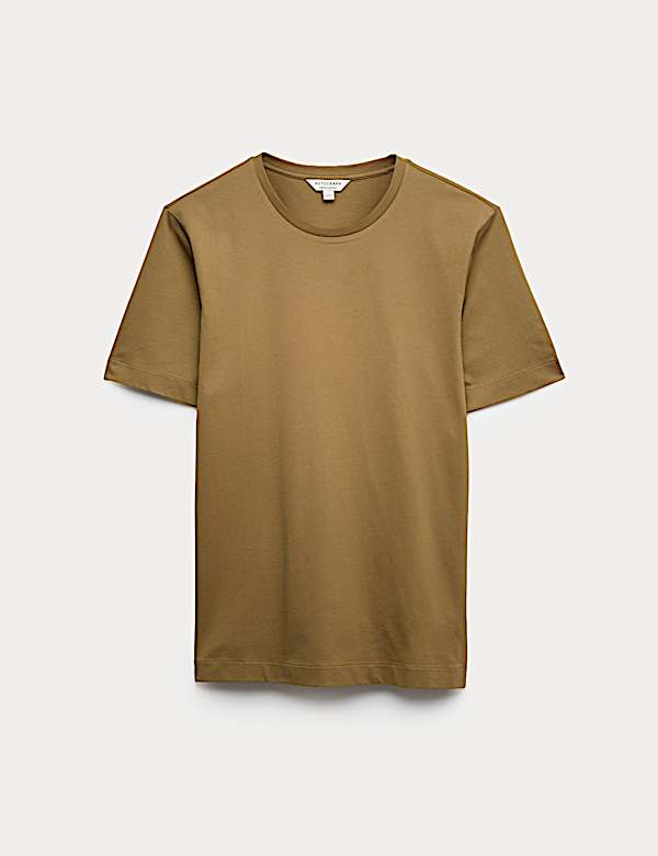 Pure Supima&reg; Cotton Performance Crew Neck T-shirt - US