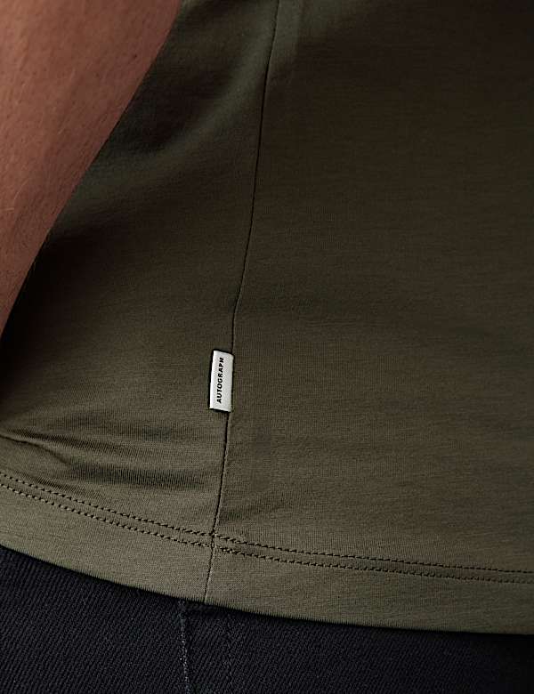 Pure Supima® Cotton Performance Crew Neck T-shirt