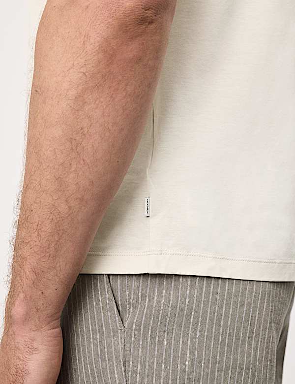 Pure Supima&reg; Cotton Performance Crew Neck T-shirt - US