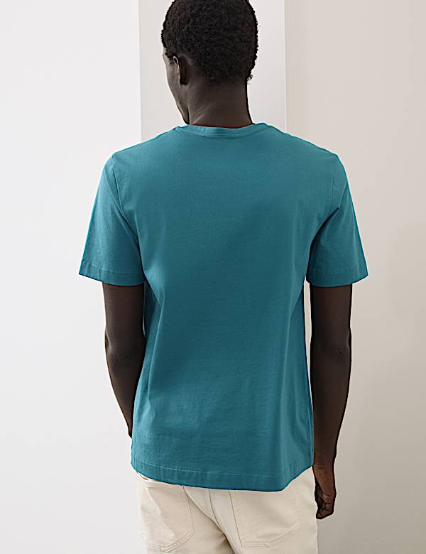 Pure Supima&reg; Cotton Performance Crew Neck T-shirt