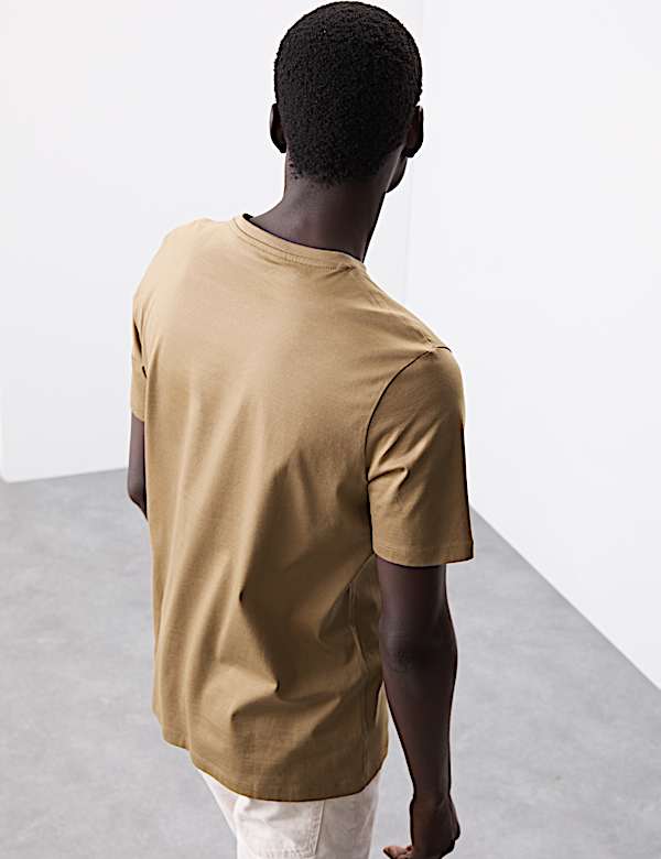 Pure Supima® Cotton Crew Neck T-shirt