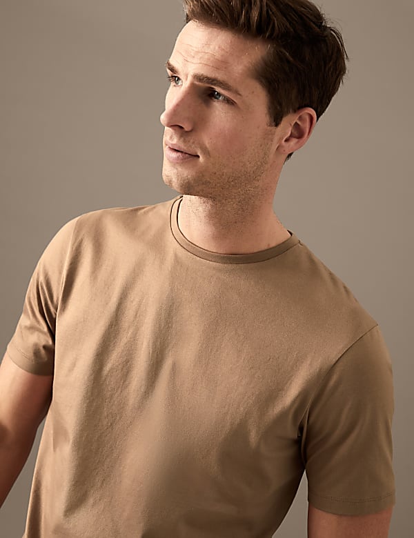 Pure Supima® Cotton Crew Neck T-shirt