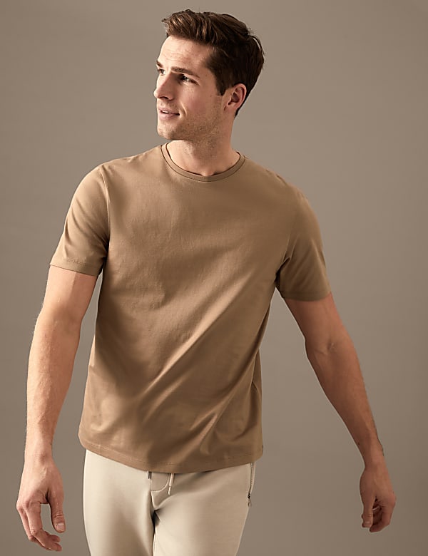Pure Supima® Cotton Crew Neck T-shirt