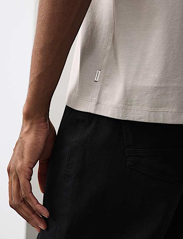 Pure Supima&reg; Cotton Performance Crew Neck T-shirt