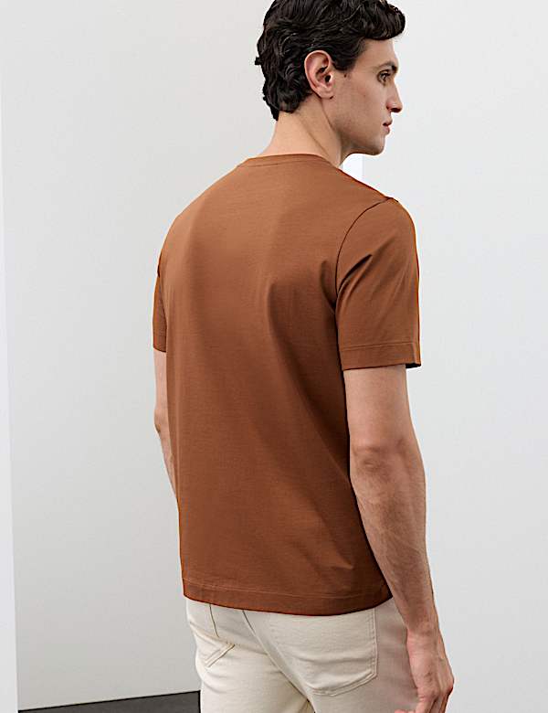Pure Supima&reg; Cotton Performance Crew Neck T-shirt