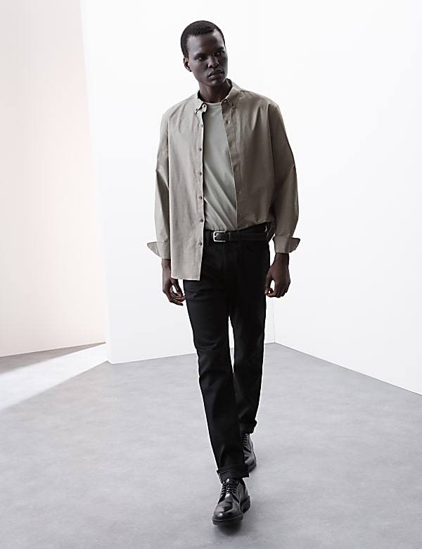 Pure Supima&reg; Cotton Performance Crew Neck T-shirt - US