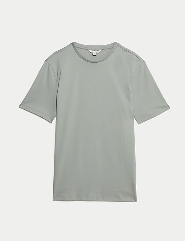 Pure Supima&reg; Cotton Performance Crew Neck T-shirt - US