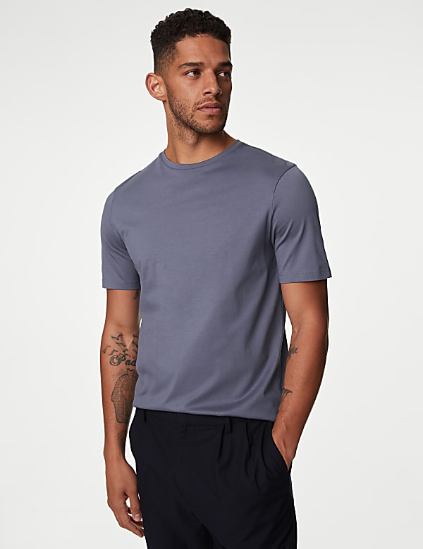Pure Supima® Cotton Crew Neck T-shirt