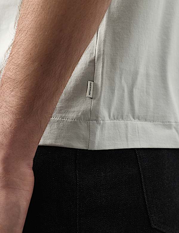 Pure Supima&reg; Cotton Performance Crew Neck T-shirt - DE