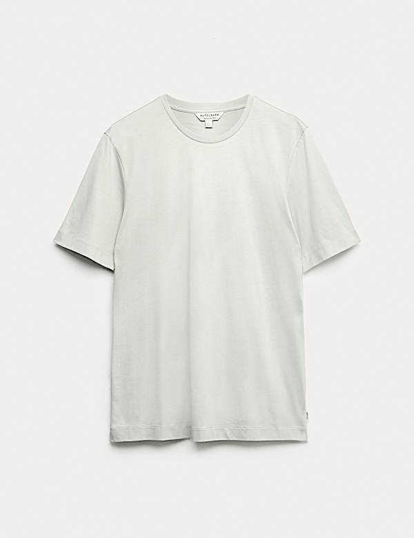 Pure Supima&reg; Cotton Performance Crew Neck T-shirt - DE