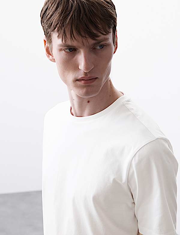 Pure Supima® Cotton Crew Neck T-shirt