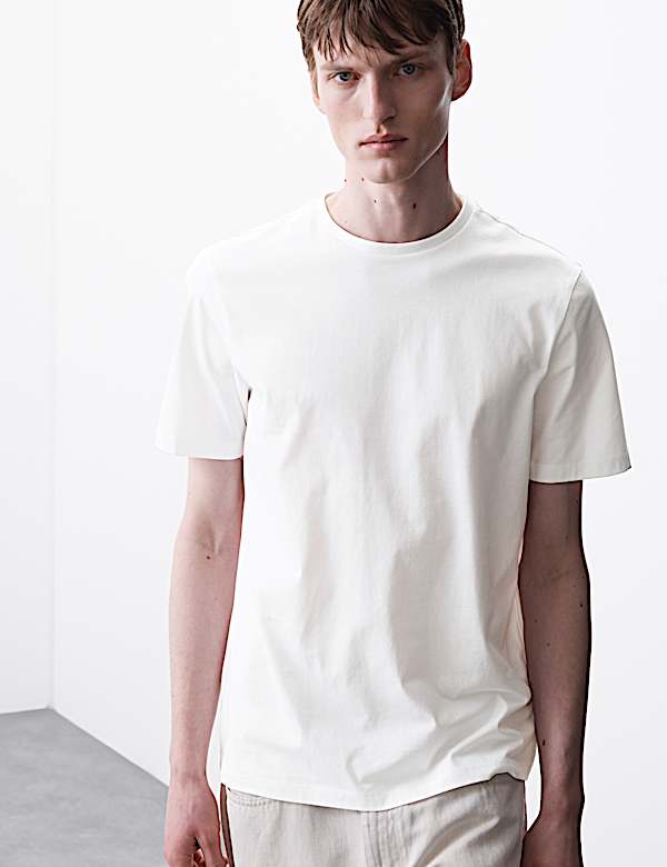 Pure Supima® Cotton Crew Neck T-shirt