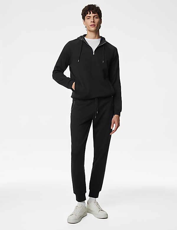 Cotton polyester joggers best sale