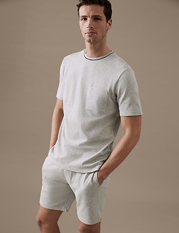 Pure Cotton Textured T-Shirt